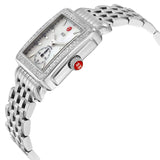 Buy Shop Michele Deco Mother of Pearl Dial Silver Steel Strap Watch For Women - MWW06V000001 USA Online