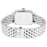 Buy Shop Michele Deco Mother of Pearl Dial Silver Steel Strap Watch For Women - MWW06V000001 USA Online