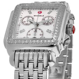 Buy Shop Michele Deco Mother of Pearl Dial Silver Steel Strap Watch For Women - MWW06V000001 USA Online