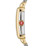 Buy Shop Michele Deco Mother of Pearl Dial Two Tone Steel Strap Watch For Women - MWW06V000023 USA Online