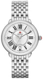 Buy Shop Michele Serein Silver Dial Silver Steel Strap Watch for Women - MWW21B000009 USA Online