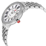 Buy Shop Michele Serein Mother of Pearl Dial Silver Steel Strap Watch for Women - MWW21B000030 USA Online