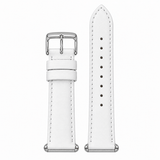 Buy Shop Michele Serein Mother of Pearl Dial White Leather Strap Watch for Women - MWW21B000018 USA Online