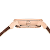 Buy Shop Mido Baroncelli Automatic Midnight Blue Dial Brown Leather Strap Watch For Women - M7600.3.65.8 USA Online