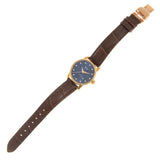 Buy Shop Mido Baroncelli Automatic Midnight Blue Dial Brown Leather Strap Watch For Women - M7600.3.65.8 USA Online