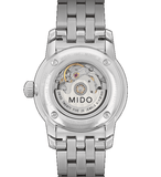 Buy Shop Mido Baroncelli Automatic Mother Of Pearl Dial Silver Steel Strap Watch For Women - M7600.4.69.1 USA Online