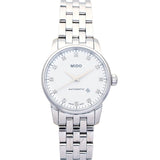 Buy Shop Mido Baroncelli Automatic Mother Of Pearl Dial Silver Steel Strap Watch For Women - M7600.4.69.1 USA Online