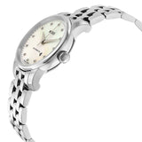 Buy Shop Mido Baroncelli Automatic Mother Of Pearl Dial Silver Steel Strap Watch For Women - M7600.4.69.1 USA Online