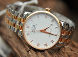 Buy Shop Mido Baroncelli Automatic White Dial Two Tone Steel Strap Watch For Women - M8600.9.N6.1 USA Online