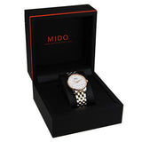 Buy Shop Mido Baroncelli Automatic White Dial Two Tone Steel Strap Watch For Women - M8600.9.N6.1 USA Online