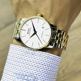 Buy Shop Mido Baroncelli Automatic White Dial Two Tone Steel Strap Watch For Women - M8600.9.N6.1 USA Online