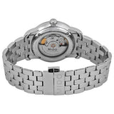 Buy Shop Mido Baroncelli Ii Automatic Black Dial Silver Steel Strap Watch For Men - M8600.4.18.1 USA Online