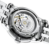 Buy Shop Mido Baroncelli Ii Automatic Black Dial Silver Steel Strap Watch For Men - M8600.4.18.1 USA Online