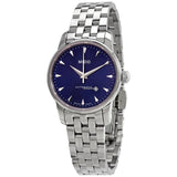 Buy Shop Mido Baroncelli II Automatic Blue Dial Silver Steel Strap Watch For Men - M8600.4.15.1 USA Online