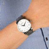 Buy Shop Mido Baroncelli II Automatic White Dial Silver Steel Strap Watch For Men - M8600.4.26.1 USA Online