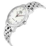 Buy Shop Mido Baroncelli II Automatic White Dial Silver Steel Strap Watch For Men - M8600.4.26.1 USA Online
