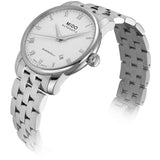 Buy Shop Mido Baroncelli II Automatic White Dial Silver Steel Strap Watch For Men - M8600.4.26.1 USA Online