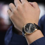 Buy Shop Mido Baroncelli III Automatic Grey Dial Black Leather Strap Watch For Men - M8600.3.13.4 USA Online