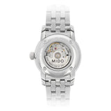 Buy Shop Mido Baroncelli III Automatic Grey Dial Silver Steel Strap Watch For Women - M7600.4.13.1 USA Online