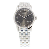 Buy Shop Mido Baroncelli III Automatic Grey Dial Silver Steel Strap Watch For Women - M7600.4.13.1 USA Online
