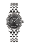 Buy Shop Mido Baroncelli III Automatic Grey Dial Silver Steel Strap Watch For Women - M7600.4.13.1 USA Online