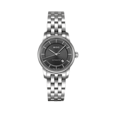 Buy Shop Mido Baroncelli III Automatic Grey Dial Silver Steel Strap Watch For Women - M7600.4.13.1 USA Online