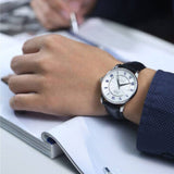 Buy Shop Mido Baroncelli III Automatic Silver Dial Black Leather Strap Watch For Women - M7600.4.21.4 USA Online