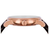 Buy Shop Mido Baroncelli III Automatic Silver Dial Brown Leather Strap Watch For Men - M8600.2.21.8 USA Online