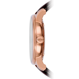 Buy Shop Mido Baroncelli III Automatic Silver Dial Brown Leather Strap Watch For Men - M8600.2.21.8 USA Online