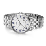 Buy Shop Mido Baroncelli III Automatic Silver Dial Silver Steel Strap Watch For Men - M8600.4.21.1 USA Online