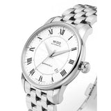 Buy Shop Mido Baroncelli III Automatic Silver Dial Silver Steel Strap Watch For Men - M8600.4.21.1 USA Online