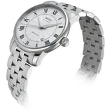 Buy Shop Mido Baroncelli III Automatic Silver Dial Silver Steel Strap Watch For Men - M8600.4.21.1 USA Online