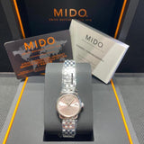 Buy Shop Mido Baroncelli III Automatic Silver Dial Silver Steel Strap Watch For Men - M8600.4.67.1 USA Online