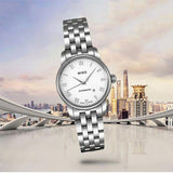Buy Shop Mido Baroncelli III Automatic Silver Dial Silver Steel Strap Watch For Women - M7600.4.10.1 USA Online