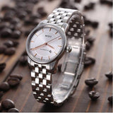 Buy Shop Mido Baroncelli III Automatic Silver Dial Silver Steel Strap Watch For Women - M7600.4.10.1 USA Online