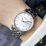 Buy Shop Mido Baroncelli III Automatic Silver Dial Silver Steel Strap Watch For Women - M7600.4.10.1 USA Online