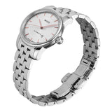 Buy Shop Mido Baroncelli III Automatic Silver Dial Silver Steel Strap Watch For Women - M7600.4.10.1 USA Online