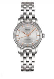 Buy Shop Mido Baroncelli III Automatic Silver Dial Silver Steel Strap Watch For Women - M7600.4.10.1 USA Online