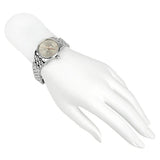 Buy Shop Mido Baroncelli III Automatic Silver Dial Silver Steel Strap Watch For Women - M7600.4.21.1 USA Online