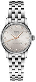 Buy Shop Mido Baroncelli III Automatic Silver Dial Silver Steel Strap Watch For Women - M7600.4.21.1 USA Online