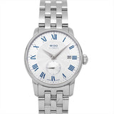 Buy Shop Mido Baroncelli III Automatic Silver Dial Silver Steel Strap Watch For Women - M7600.4.21.1 USA Online