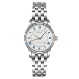 Buy Shop Mido Baroncelli III Automatic Silver Dial Silver Steel Strap Watch For Women - M7600.4.21.1 USA Online