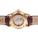 Buy Shop Mido Baroncelli III Automatic White Dial Brown Leather Strap Watch For Women - M7600.3.26.8 USA Online