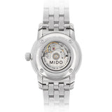 Buy Shop Mido Baroncelli III Automatic White Dial Silver Steel Strap Watch For Women - M7600.4.26.1 USA Online