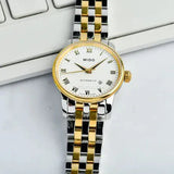 Buy Shop Mido Baroncelli III Automatic White Dial Two Tone Steel Strap Watch For Women - M7600.9.26.1 USA Online