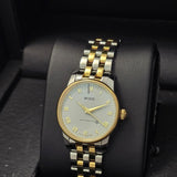 Buy Shop Mido Baroncelli III Automatic White Dial Two Tone Steel Strap Watch For Women - M7600.9.26.1 USA Online