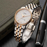 Buy Shop Mido Baroncelli III Automatic White Dial Two Tone Steel Strap Watch For Women - M7600.9.N6.1 USA Online