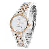 Buy Shop Mido Baroncelli III Automatic White Dial Two Tone Steel Strap Watch For Women - M7600.9.N6.1 USA Online