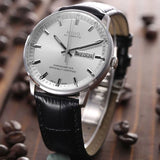 Buy Shop Mido Comander II Automatic Chronometer Silver Dial Black Leather Strap Watch For Men - M021.431.16.031.00 USA Online