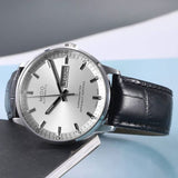 Buy Shop Mido Comander II Automatic Chronometer Silver Dial Black Leather Strap Watch For Men - M021.431.16.031.00 USA Online